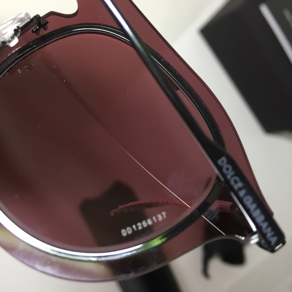 Dolce & Gabbana 48mm Round Sunglasses Bordeaux main image 6